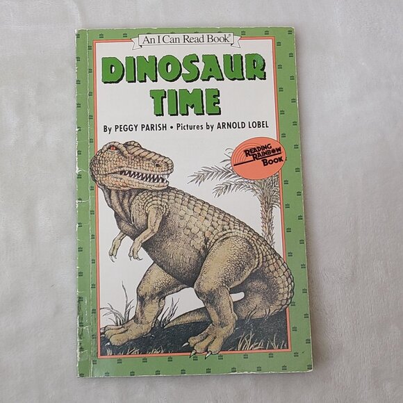 Dinosaur Time Peggy Parish Paperback Childrens Book HarperTrophy 1983 - Picture 3 of 8